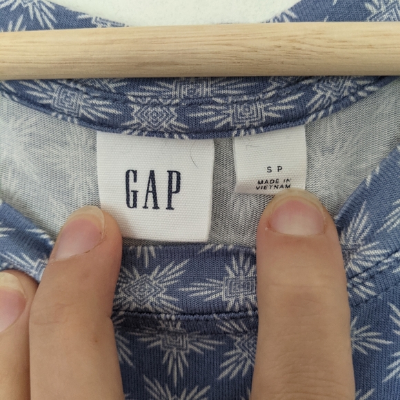 Gap Blue print dress - Picture 2 of 5